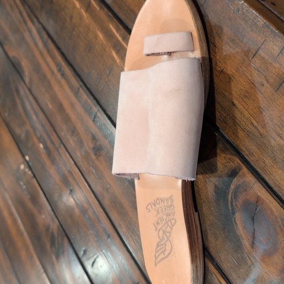 Ancient Greek Ligia Sandals Blush Leather - Picture 7 of 8